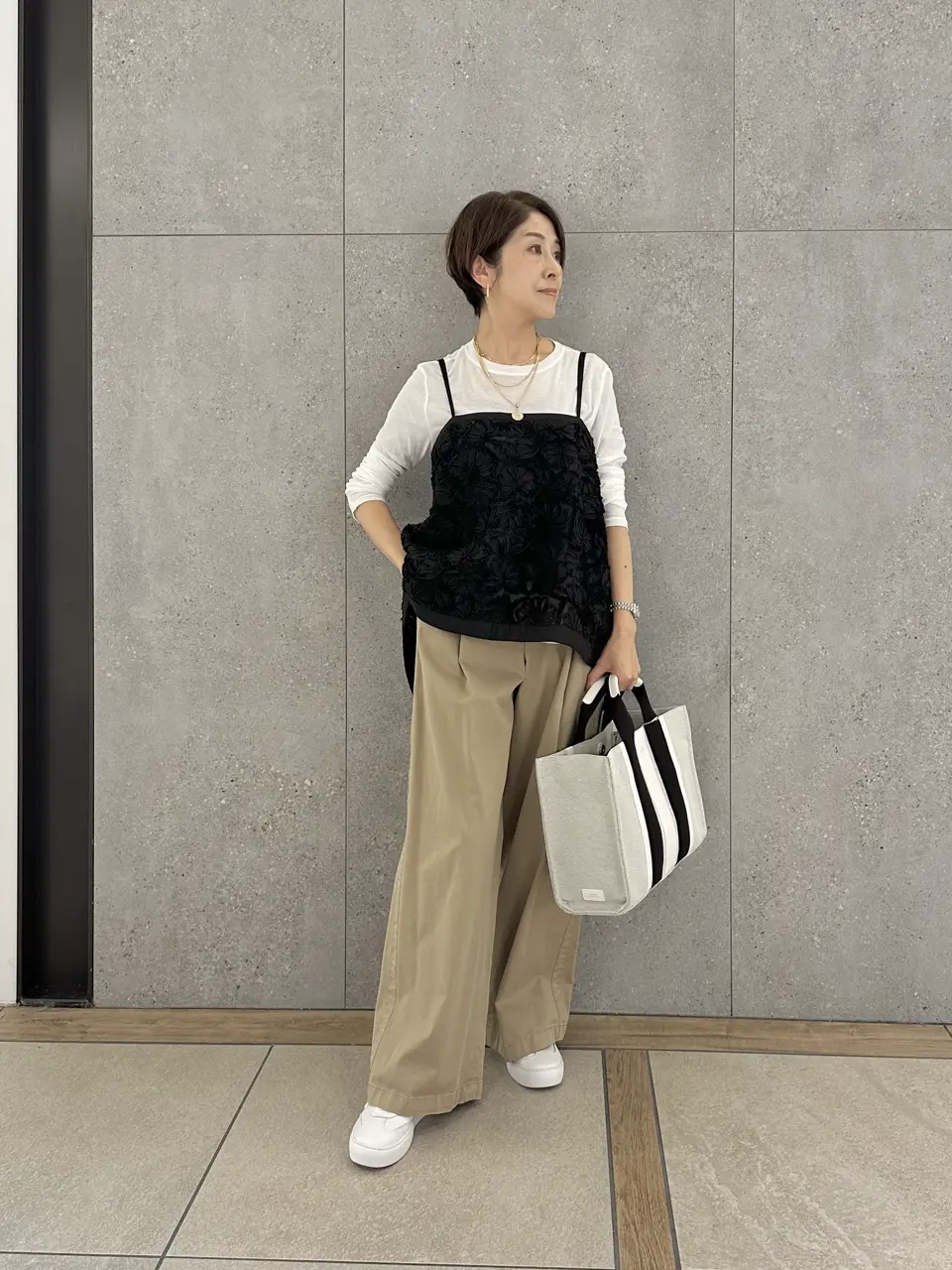  スタッフ コーディネート画像