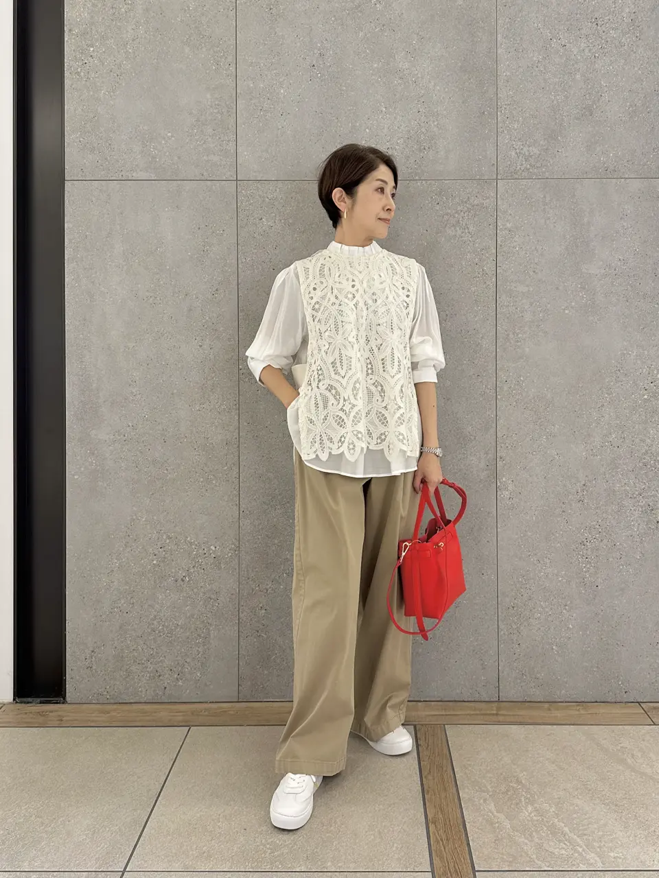  スタッフ コーディネート画像