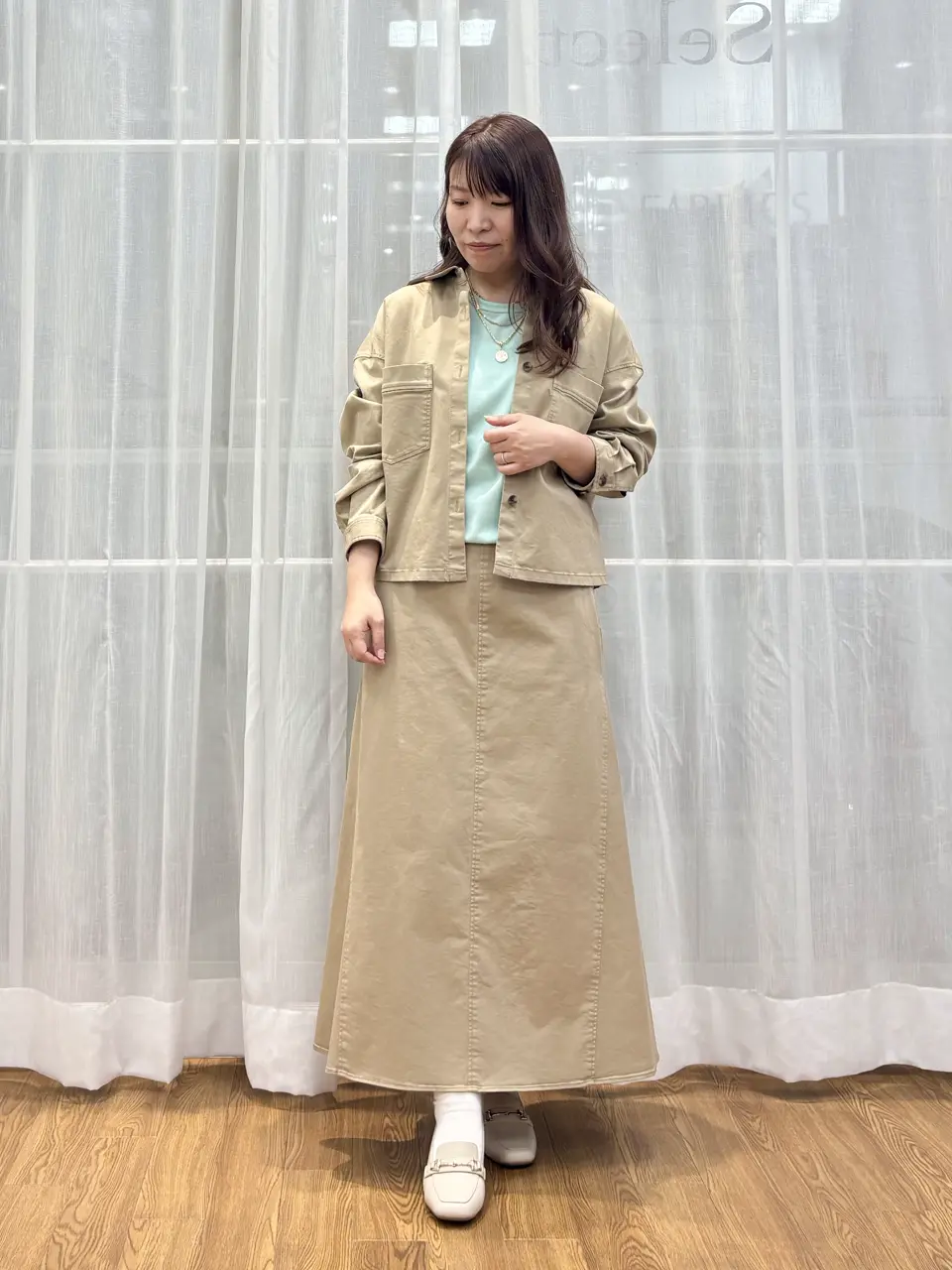  スタッフ コーディネート画像