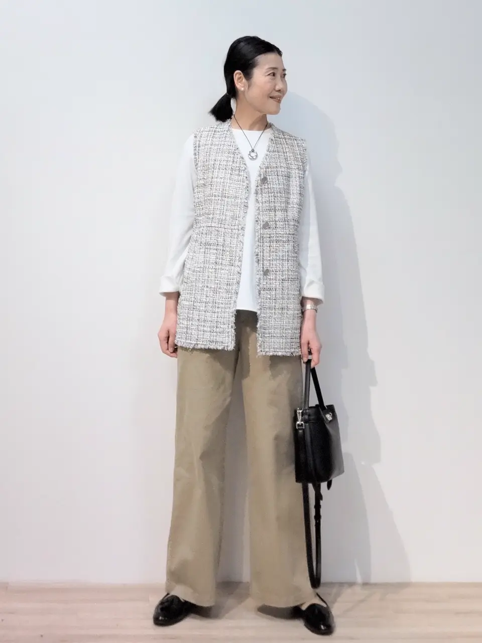 23区 虎走 コーディネート画像