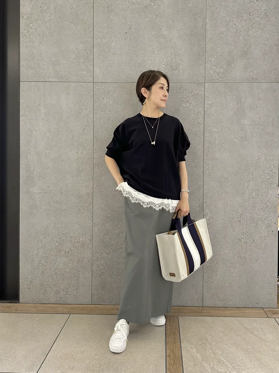  スタッフ コーディネート画像