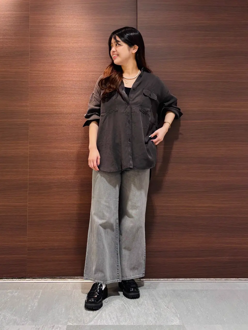  スタッフ コーディネート画像