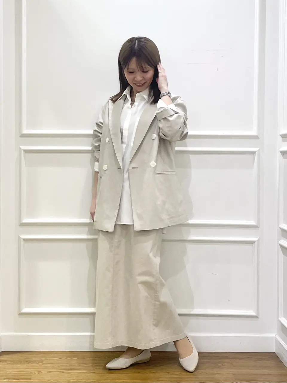  スタッフ コーディネート画像