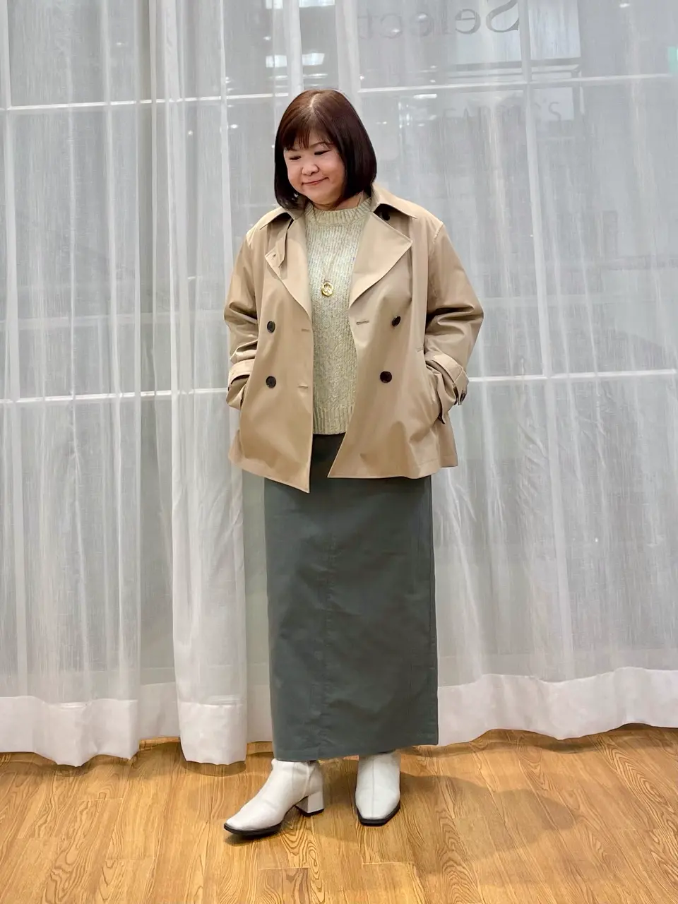  スタッフ コーディネート画像