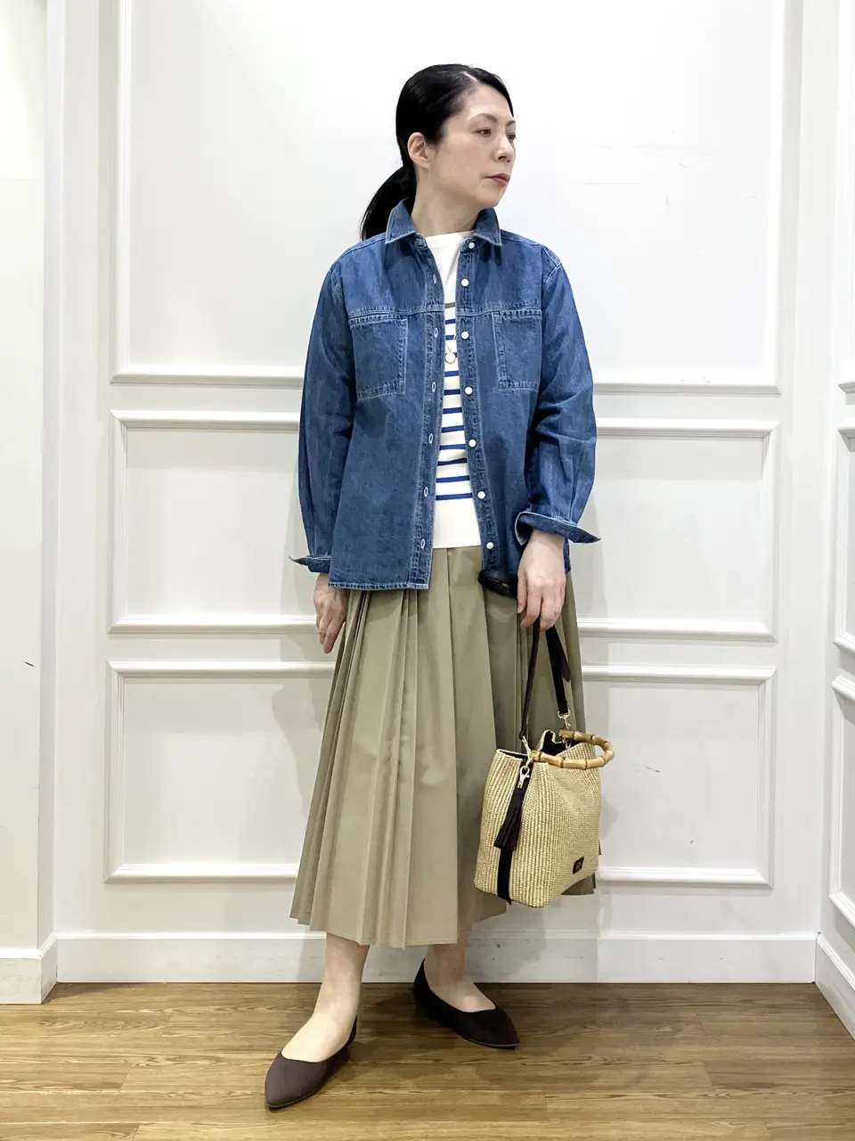 J.PRESS LADIES スタッフ コーディネート画像