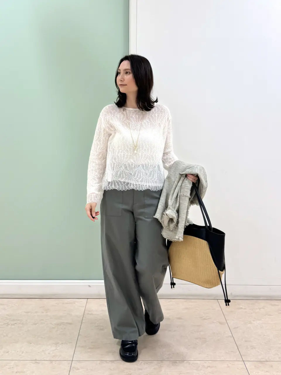  スタッフ コーディネート画像