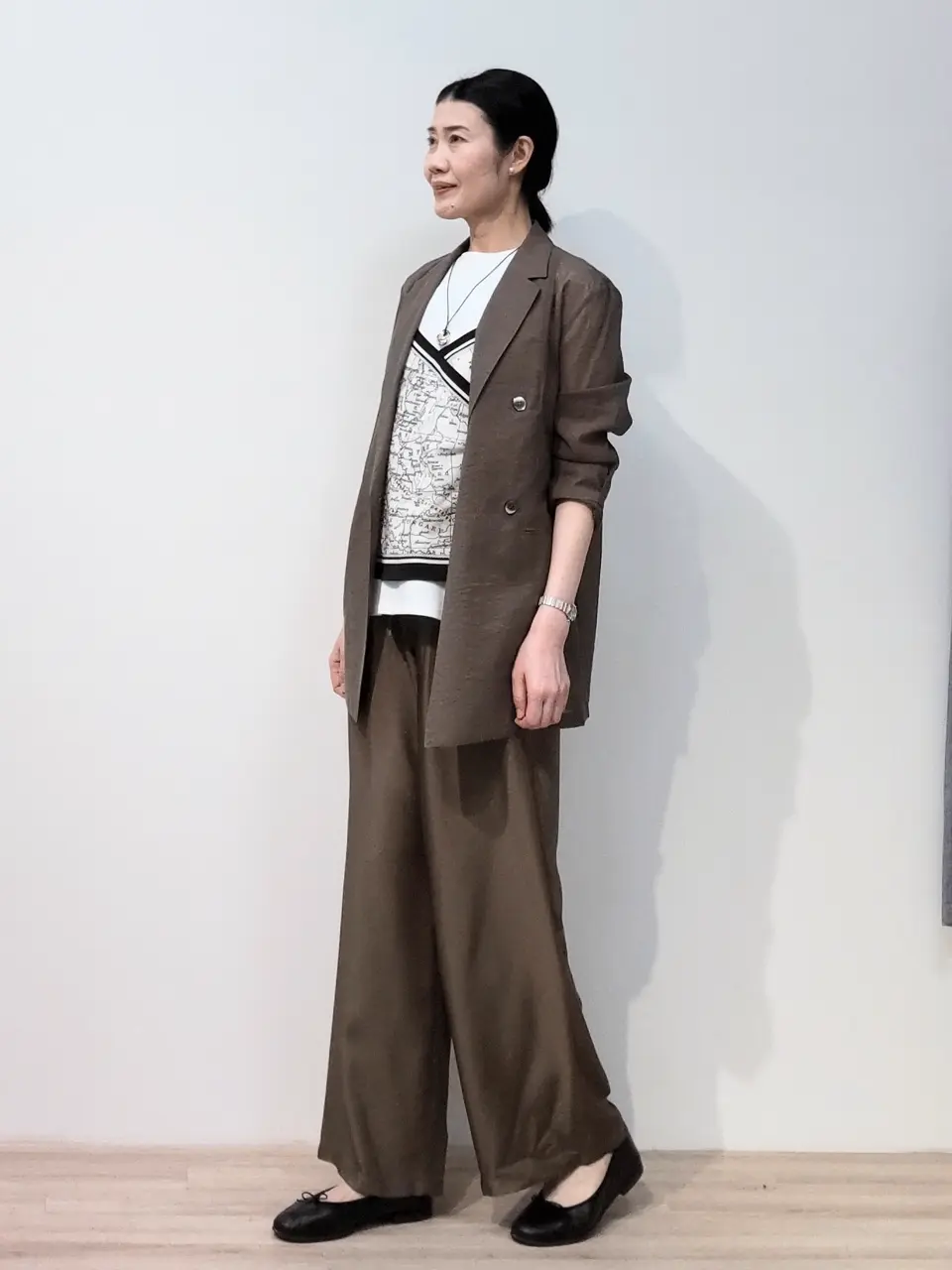 23区 虎走 コーディネート画像