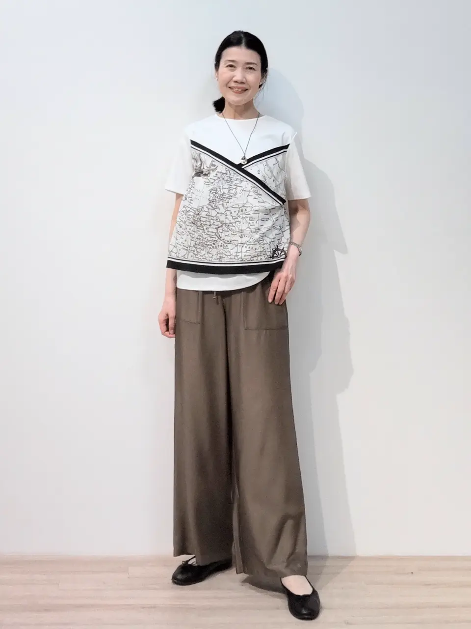 23区 虎走 コーディネート画像