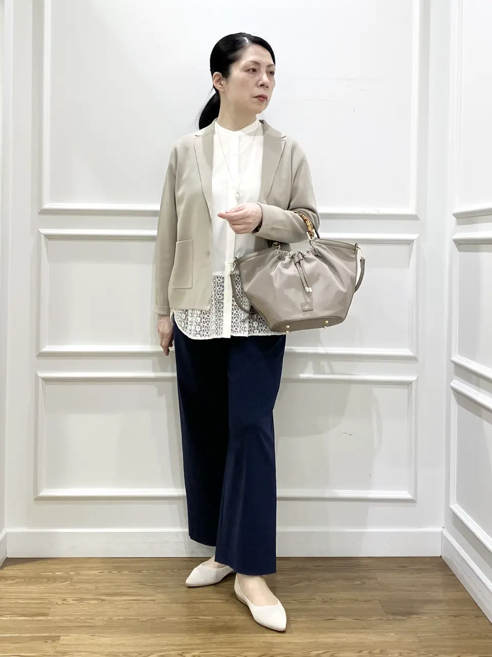 J.PRESS LADIES スタッフ コーディネート画像