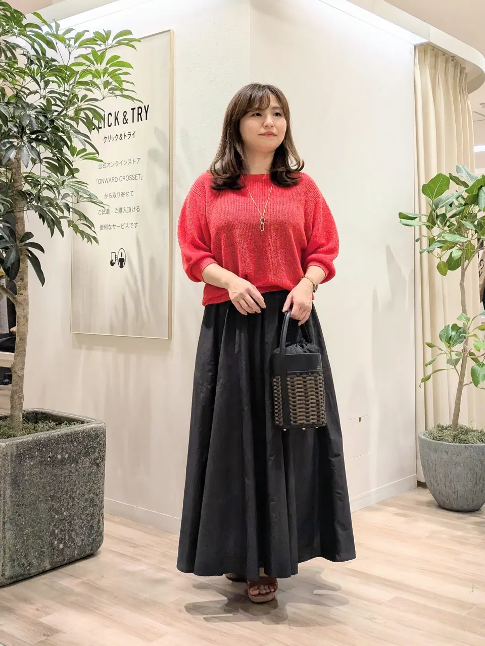  スタッフ コーディネート画像