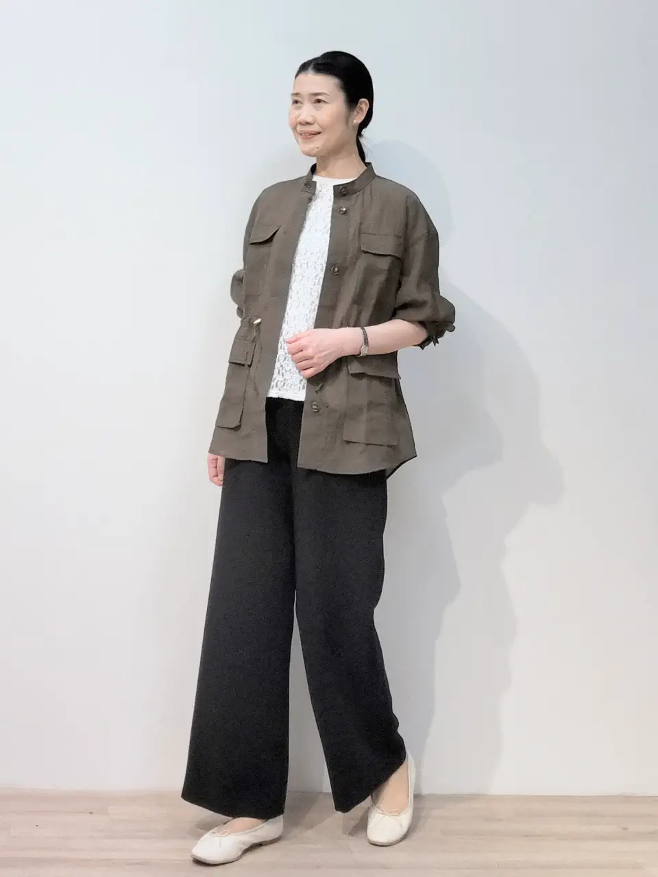 23区 虎走 コーディネート画像