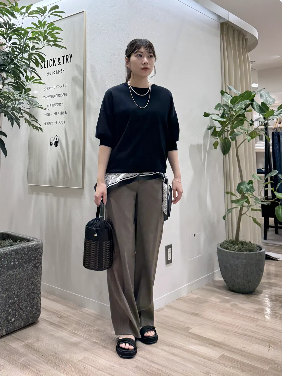  スタッフ コーディネート画像