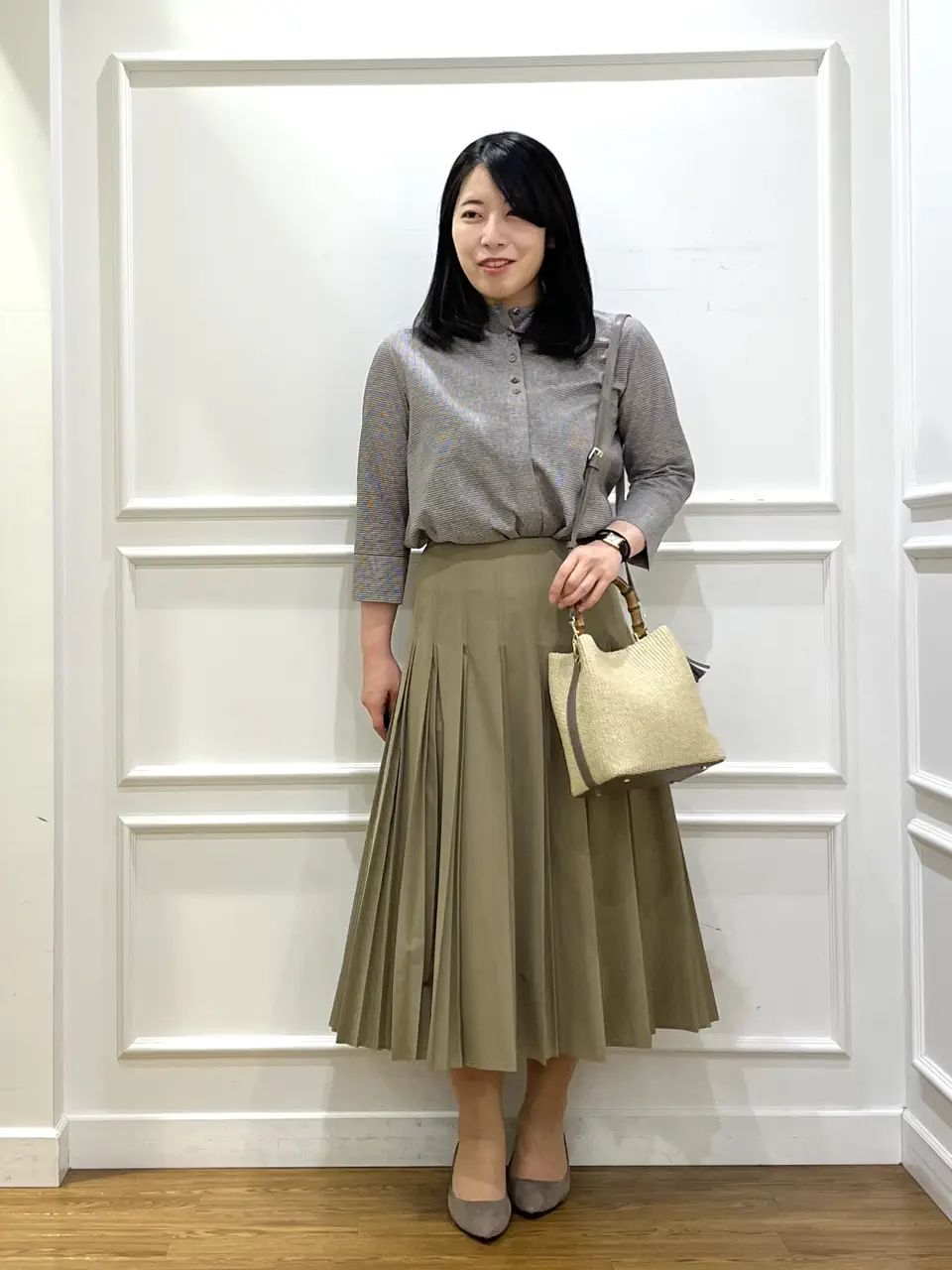 J.PRESS LADIES スタッフ コーディネート画像