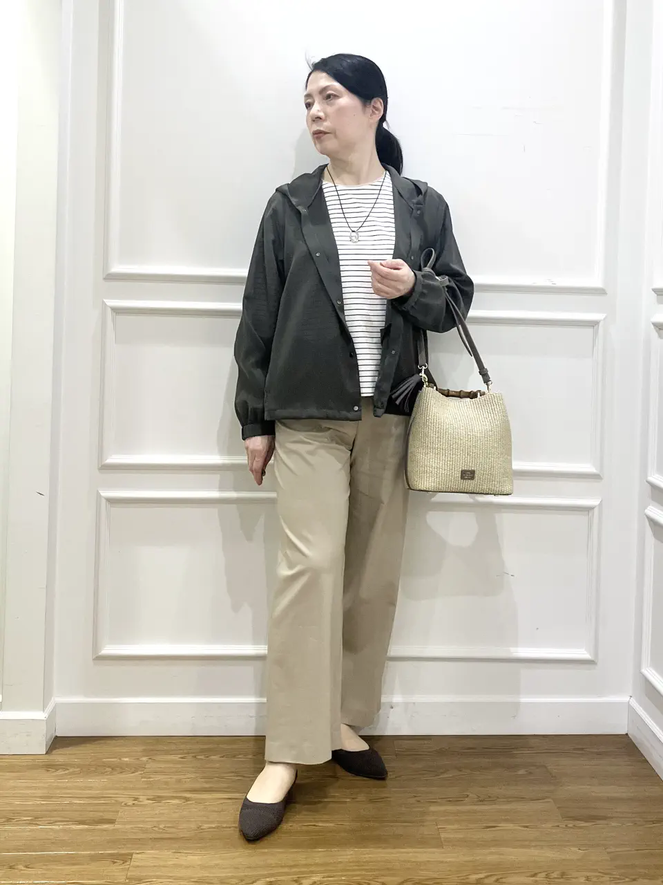 J.PRESS LADIES スタッフ コーディネート画像