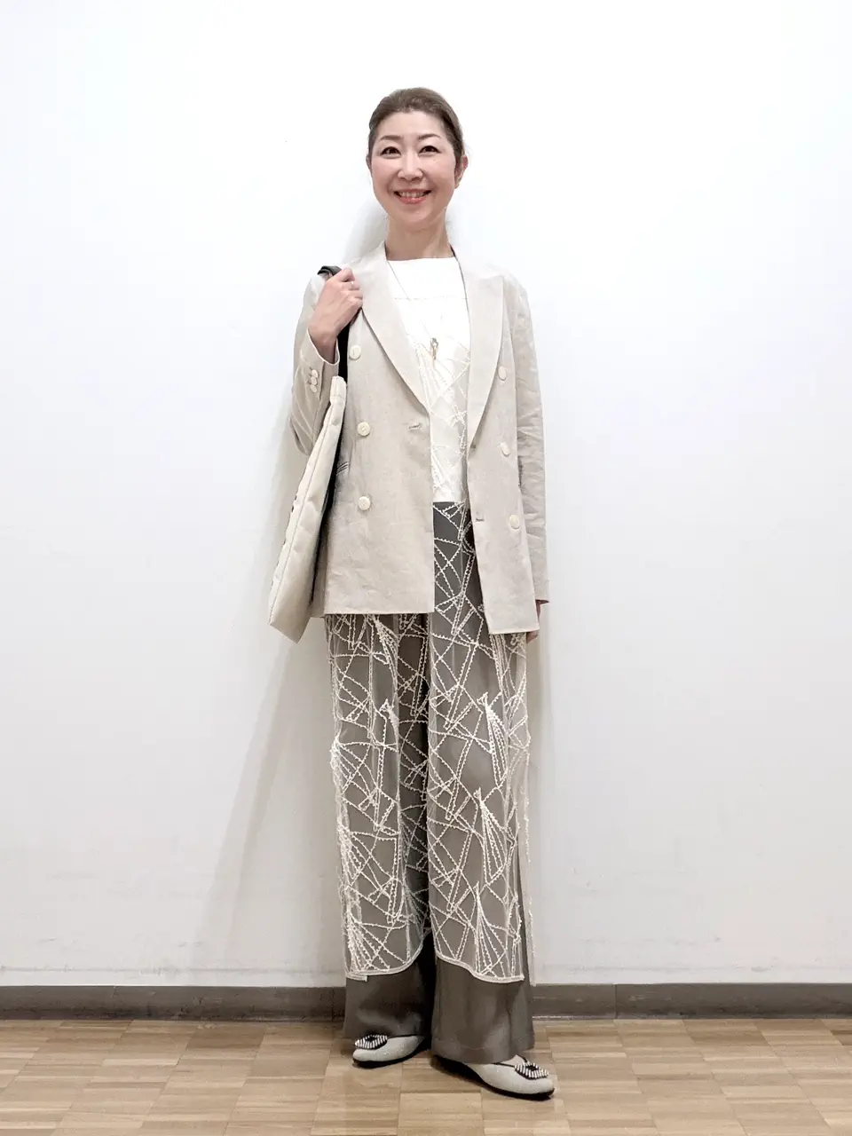  スタッフM コーディネート画像