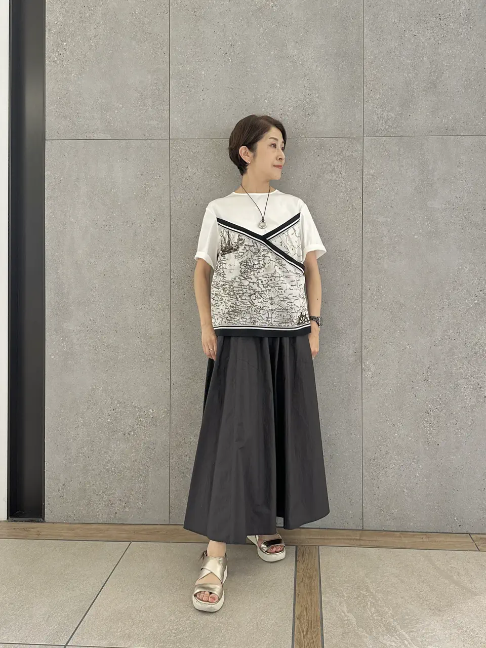  スタッフ コーディネート画像