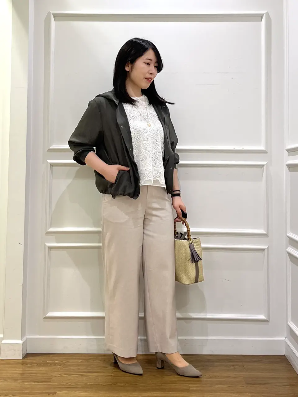 J.PRESS LADIES スタッフ コーディネート画像