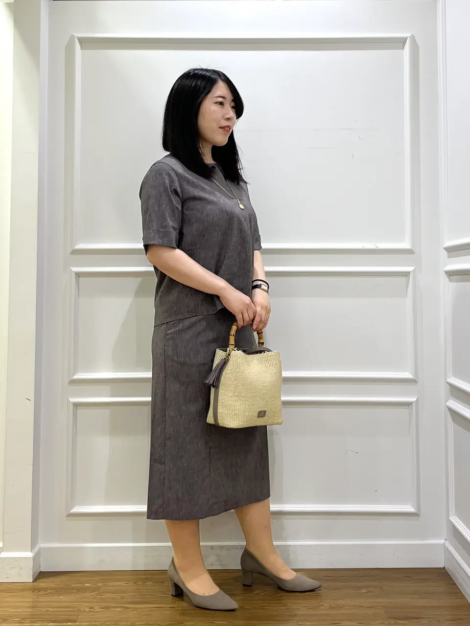 J.PRESS LADIES スタッフ コーディネート画像