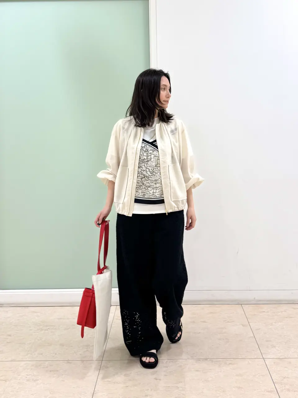  スタッフ コーディネート画像