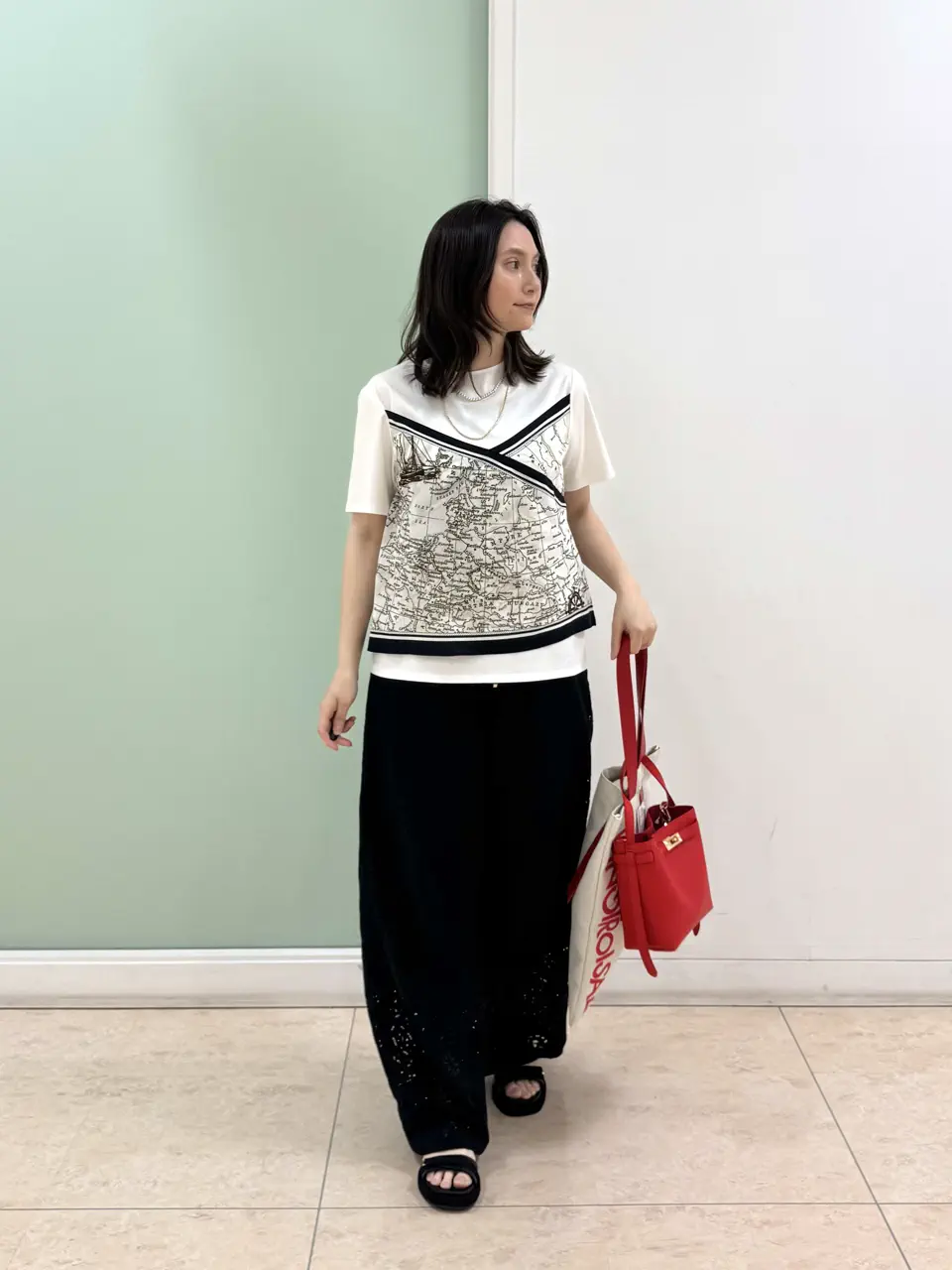  スタッフ コーディネート画像