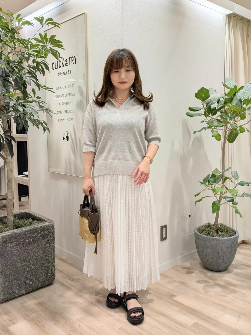  スタッフ コーディネート画像