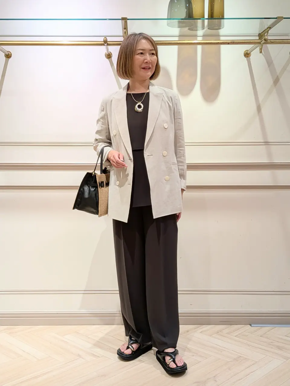  奥山 コーディネート画像