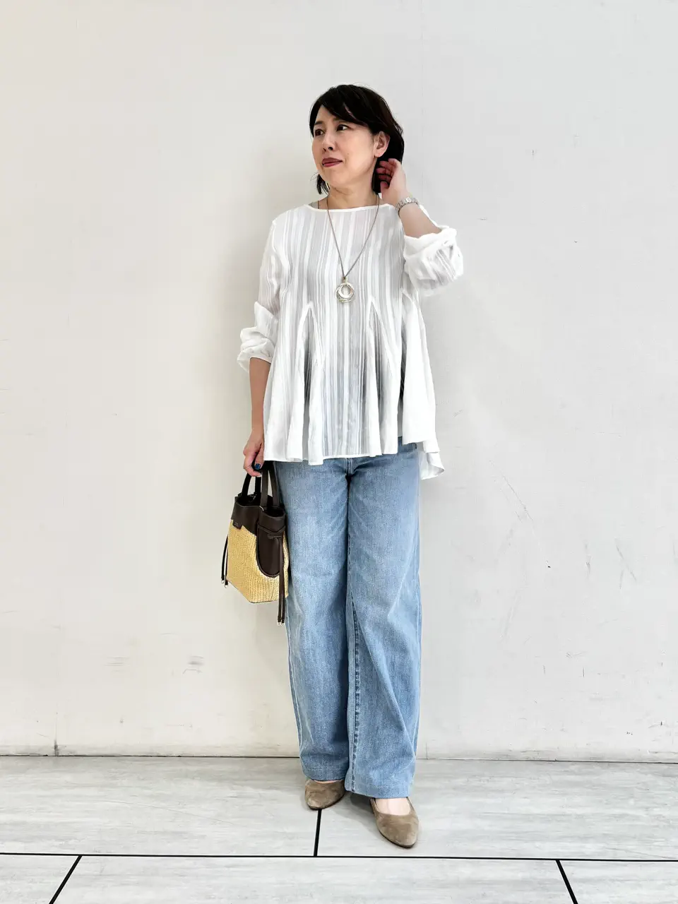  スタッフ コーディネート画像