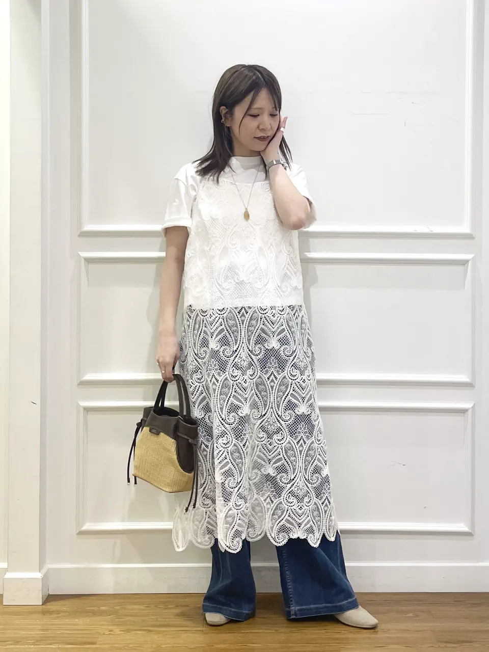  スタッフ コーディネート画像