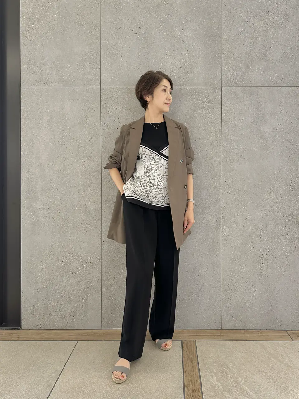  スタッフ コーディネート画像