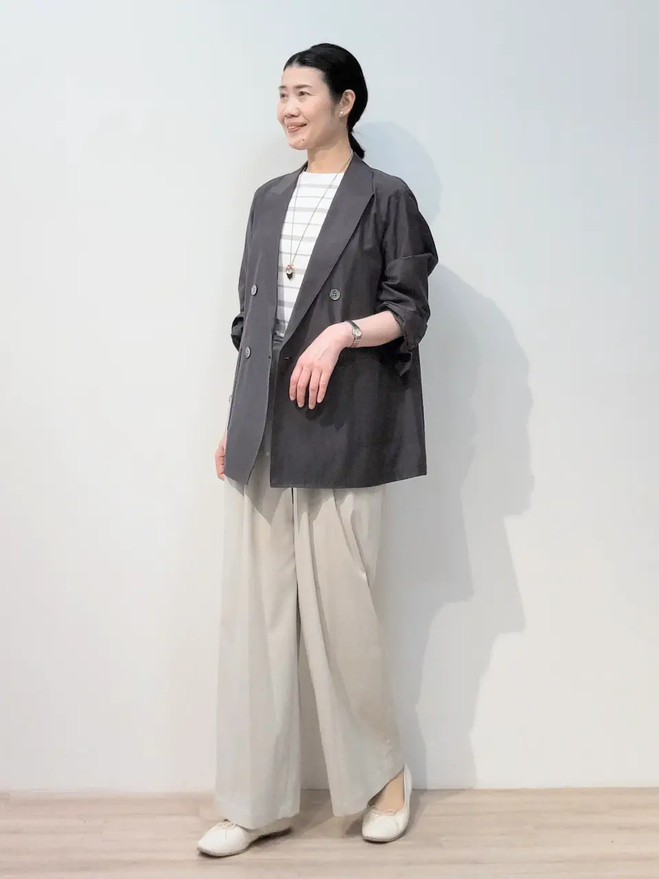 23区 虎走 コーディネート画像