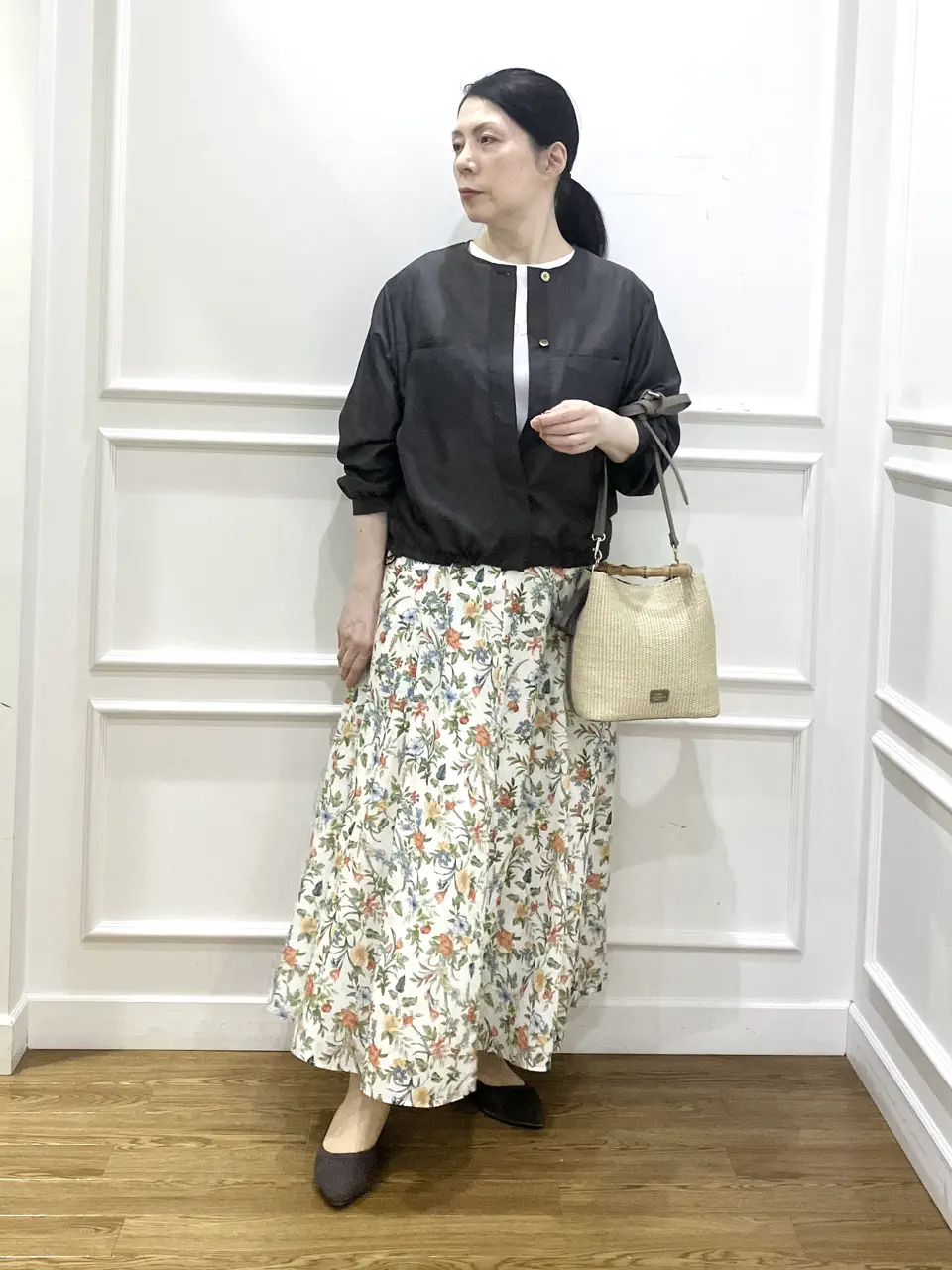 J.PRESS LADIES スタッフ コーディネート画像