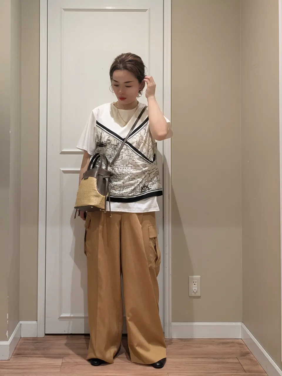 23区 L スタッフn コーディネート画像