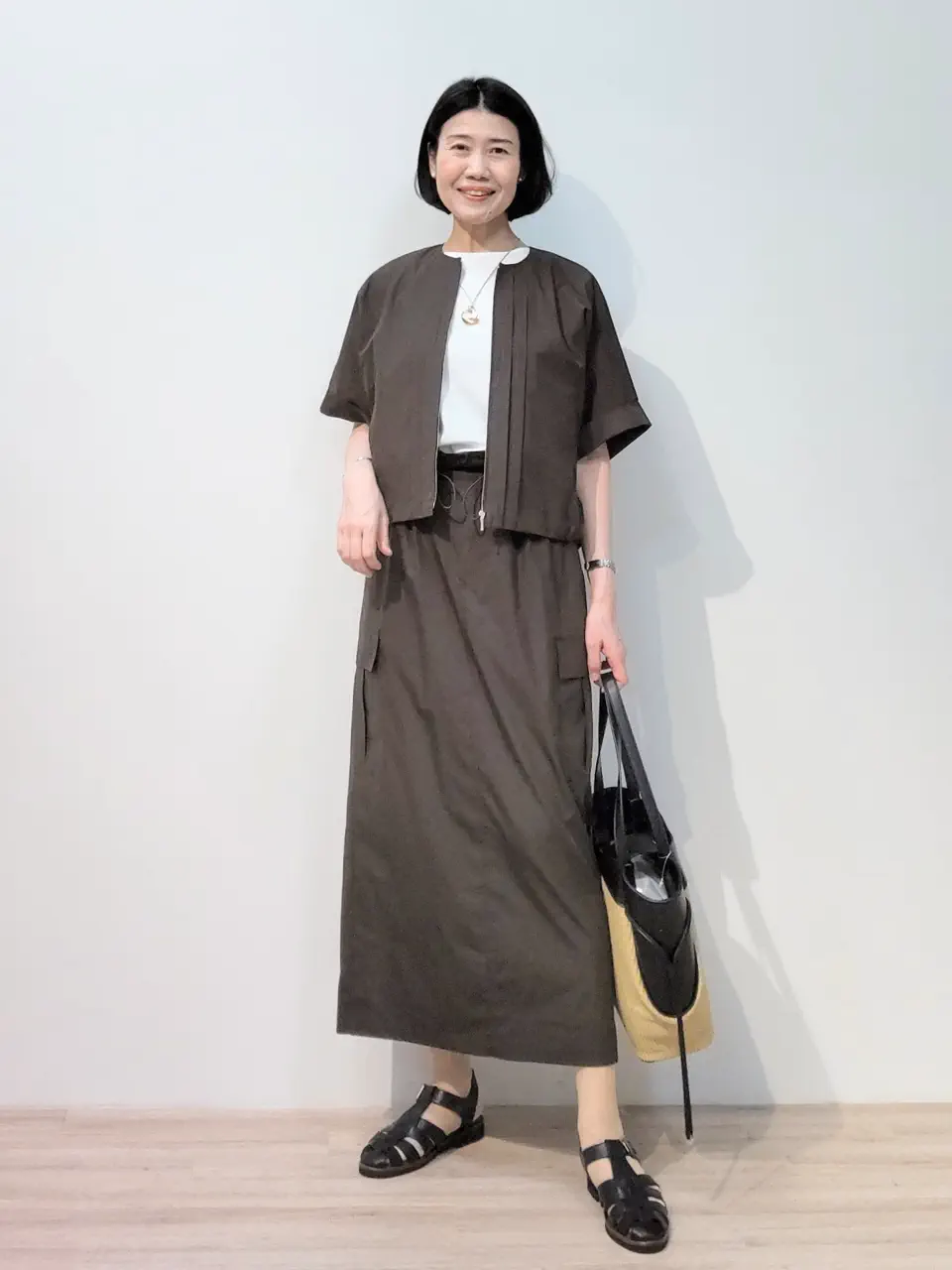 23区 虎走 コーディネート画像