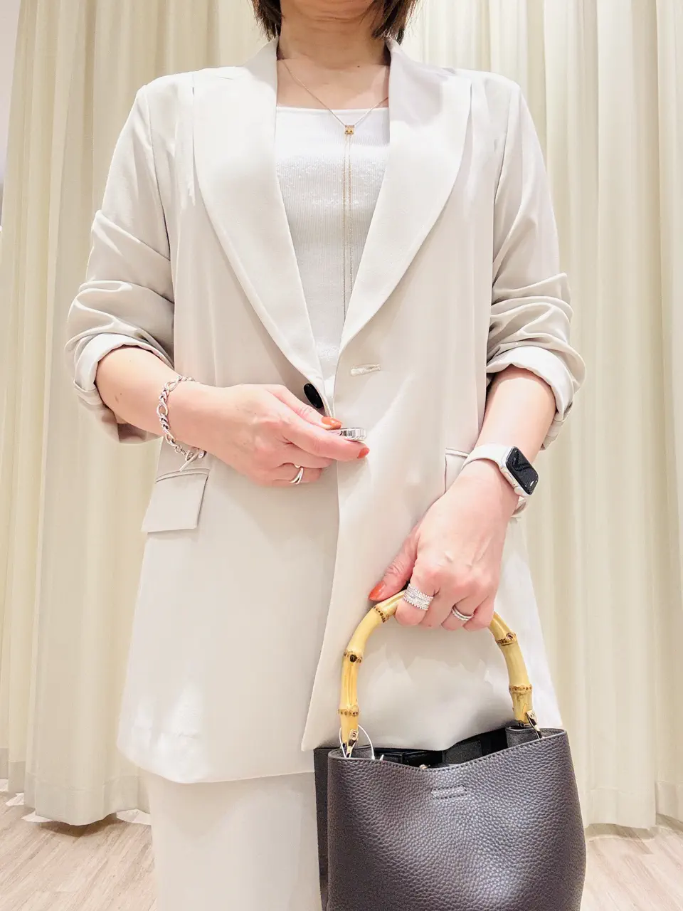 uncrave 尾関 コーディネート画像