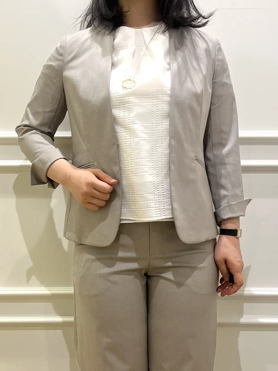 J.PRESS LADIES スタッフ コーディネート画像