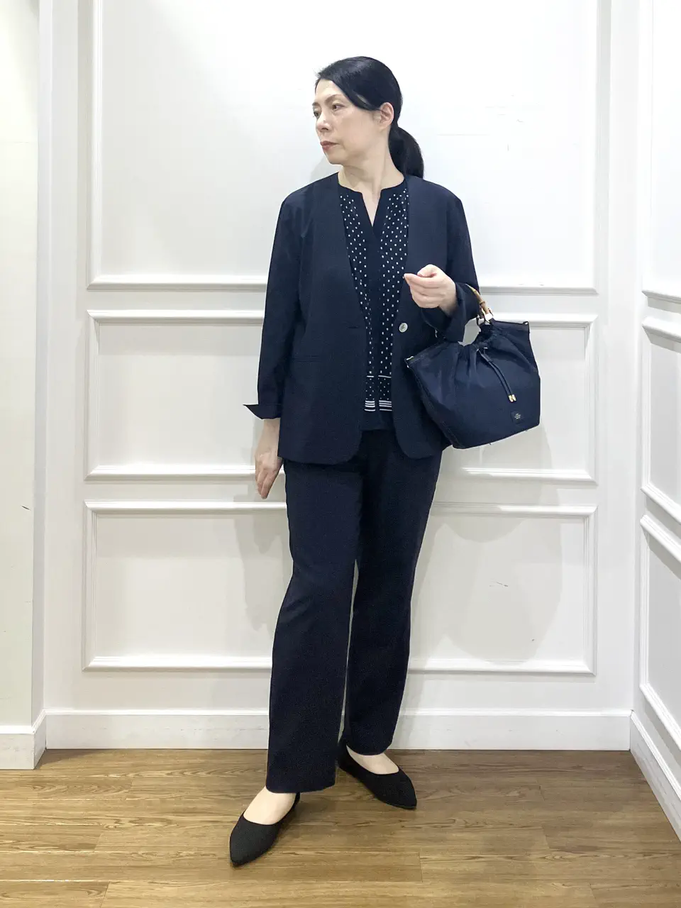 J.PRESS LADIES スタッフ コーディネート画像