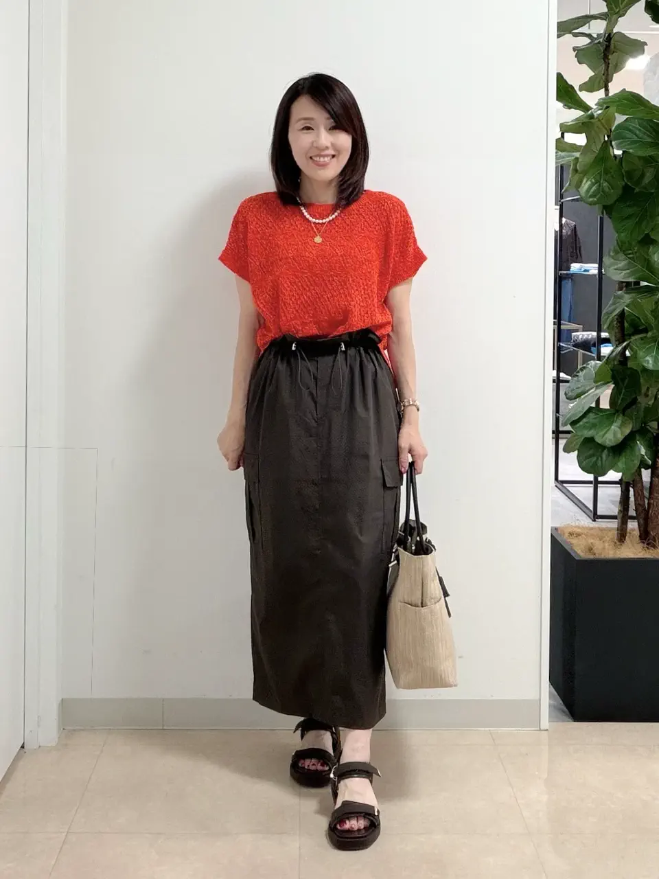  宇井 コーディネート画像
