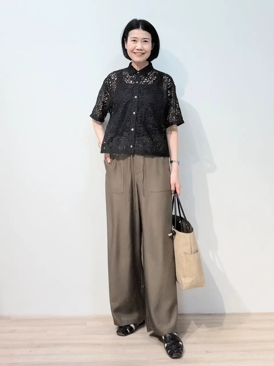 23区 虎走 コーディネート画像