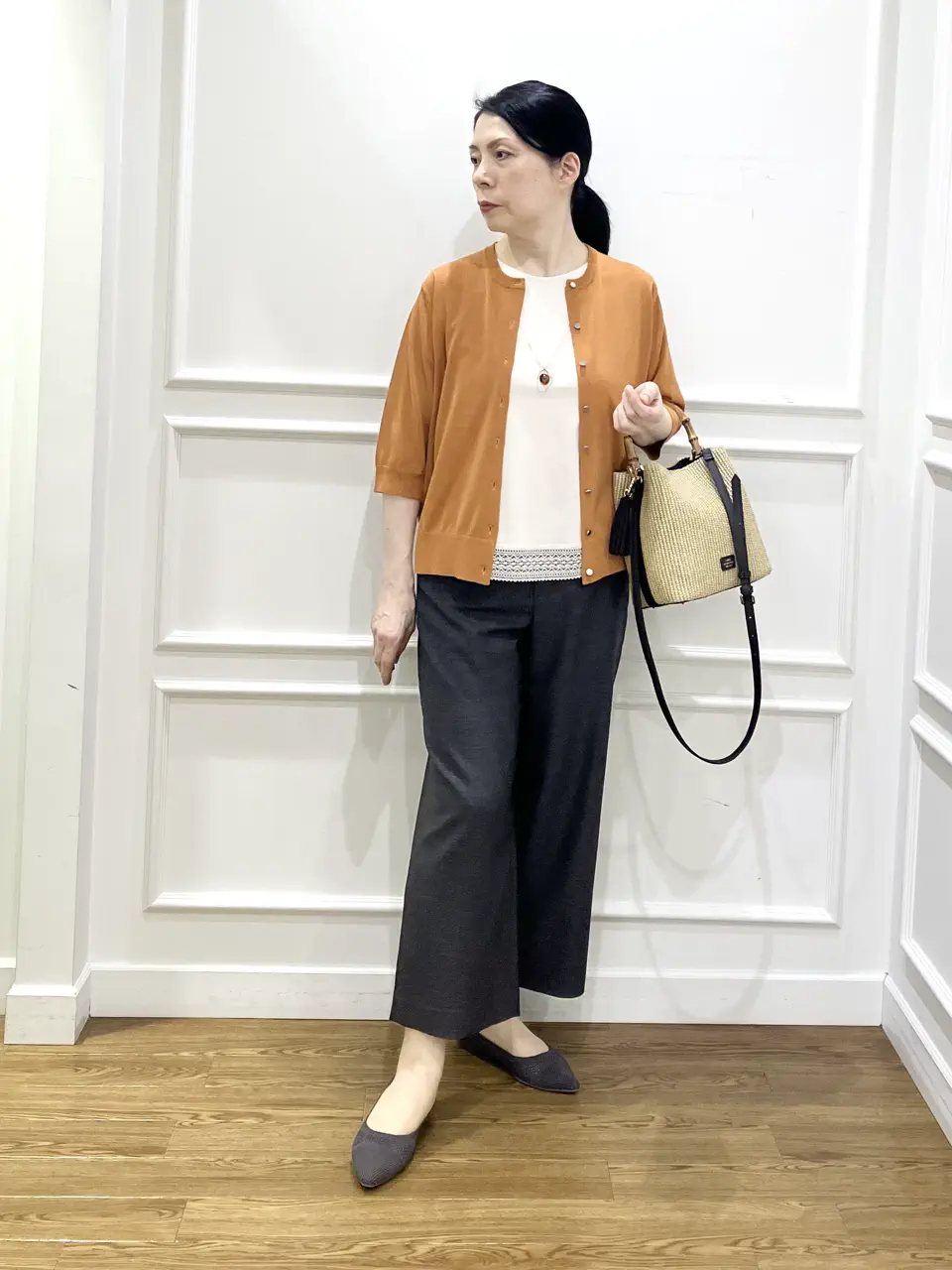 J.PRESS LADIES スタッフ コーディネート画像