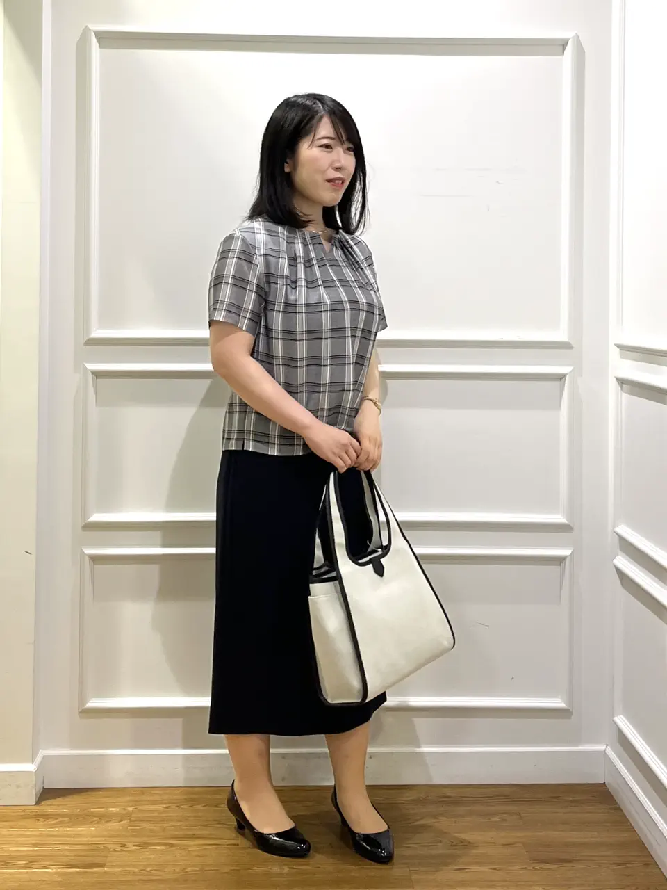 J.PRESS LADIES スタッフ コーディネート画像