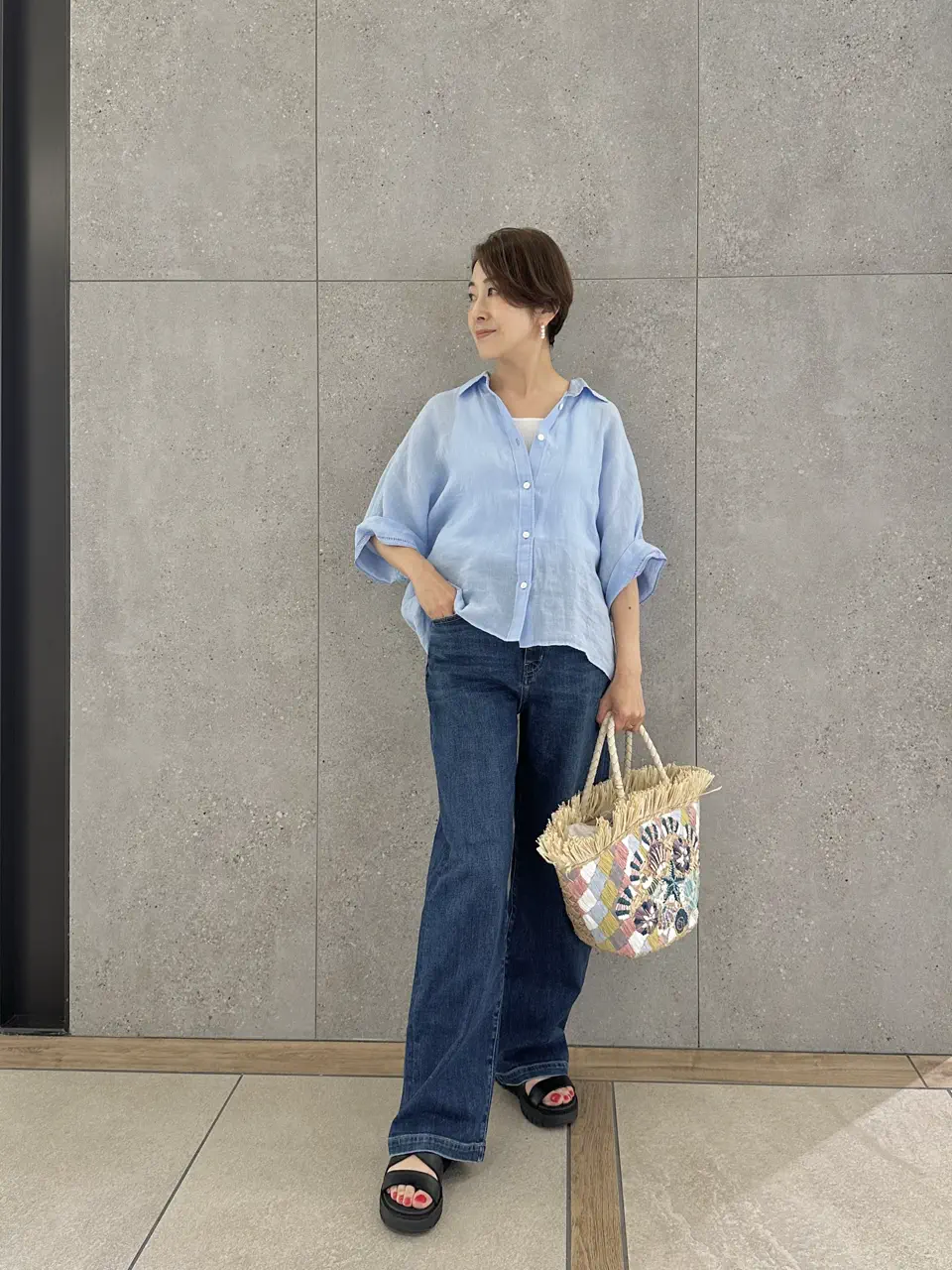 23区 スタッフ コーディネート画像
