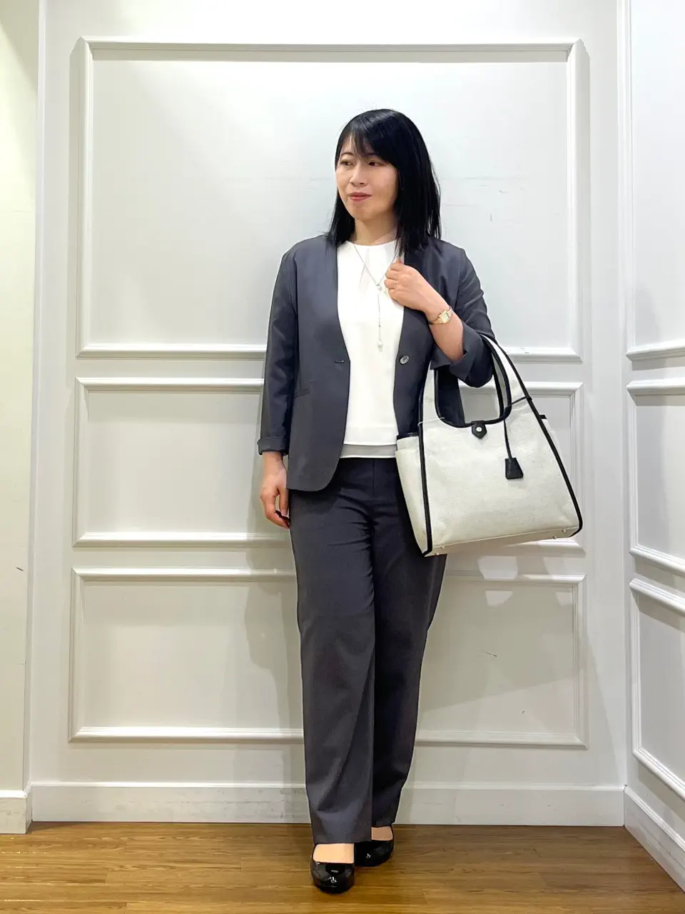 J.PRESS LADIES スタッフ コーディネート画像