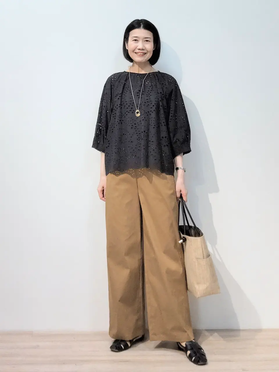 23区 虎走 コーディネート画像