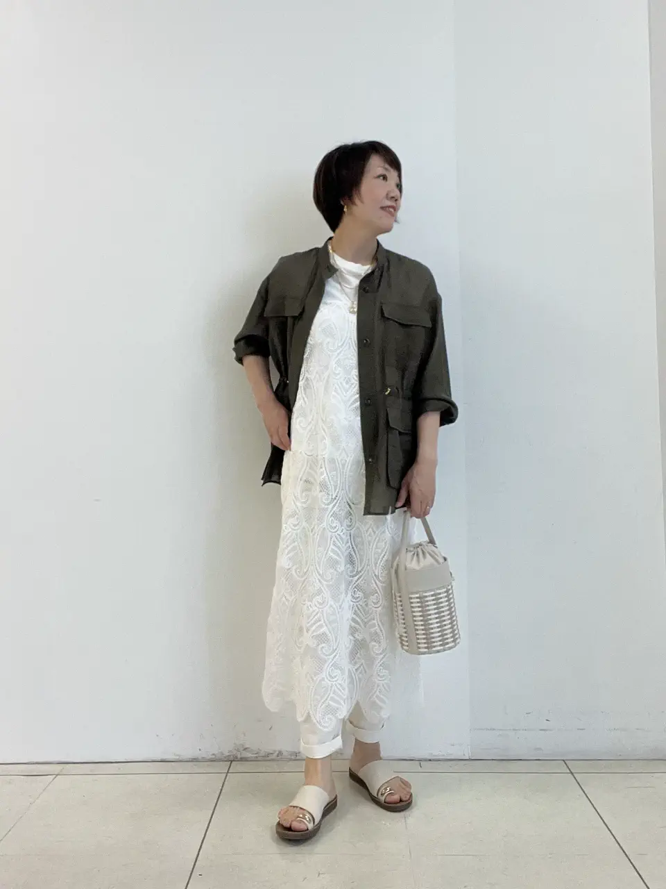  スタッフ コーディネート画像
