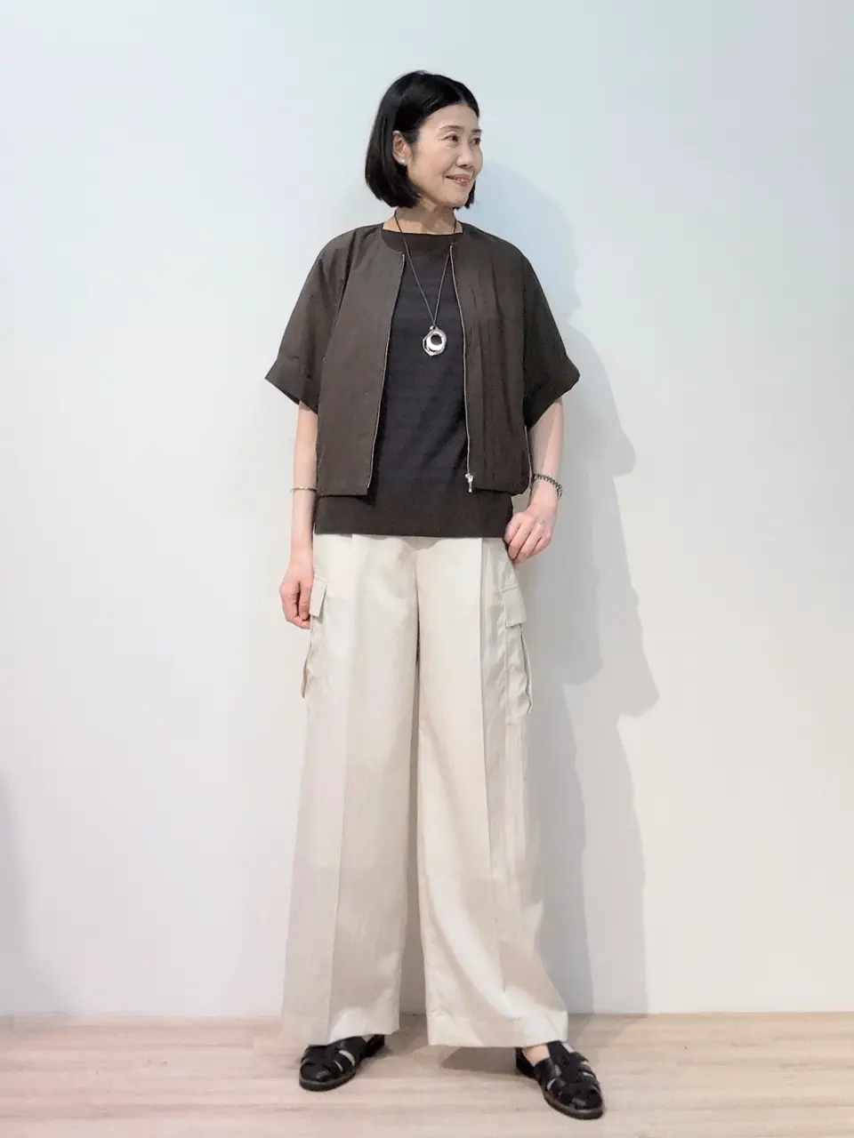 23区 虎走 コーディネート画像