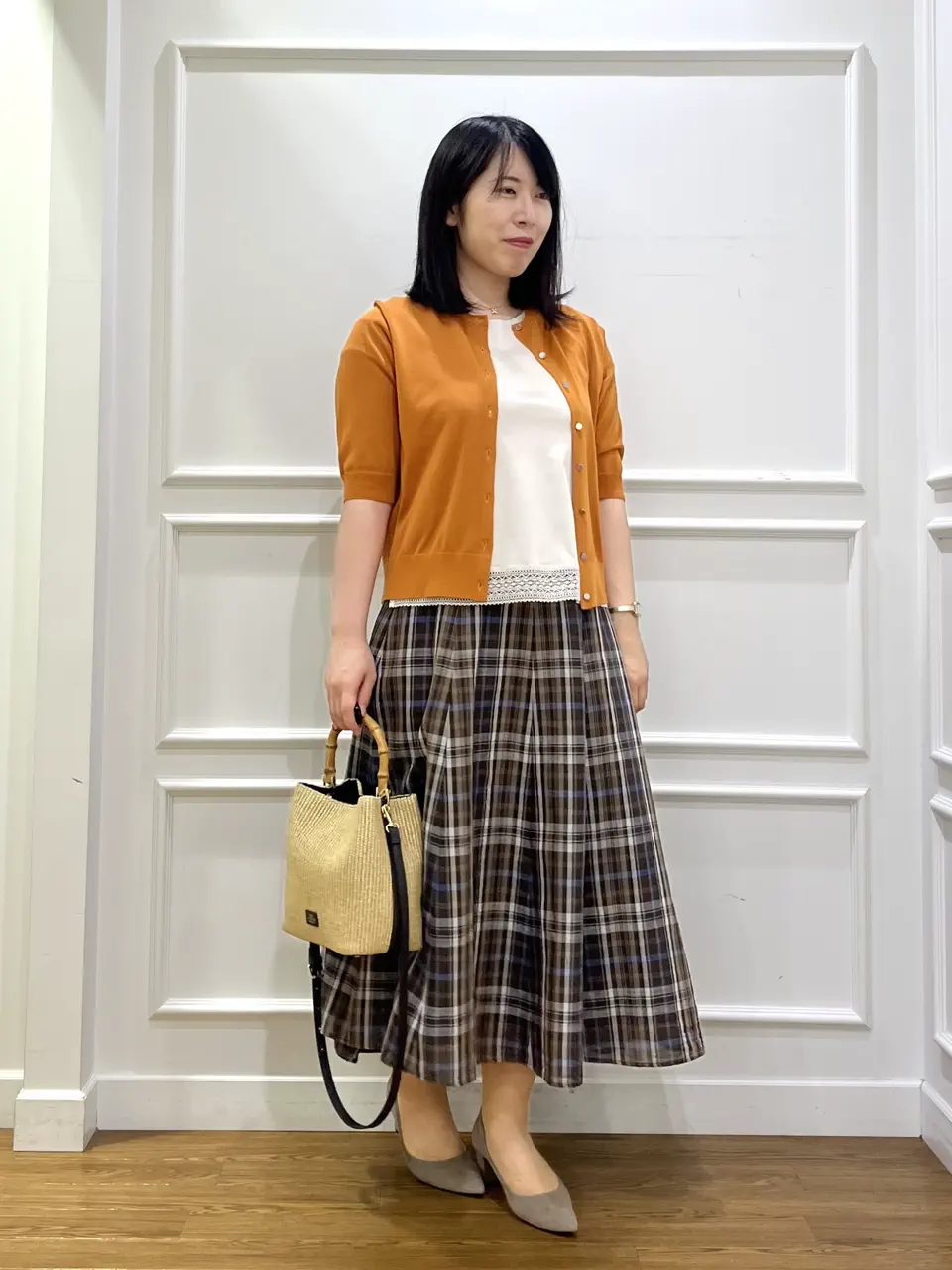 J.PRESS LADIES スタッフ コーディネート画像