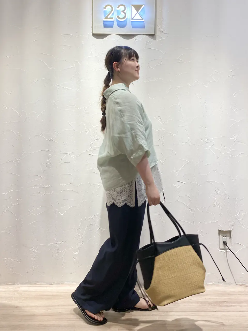 23区 藤原 コーディネート画像