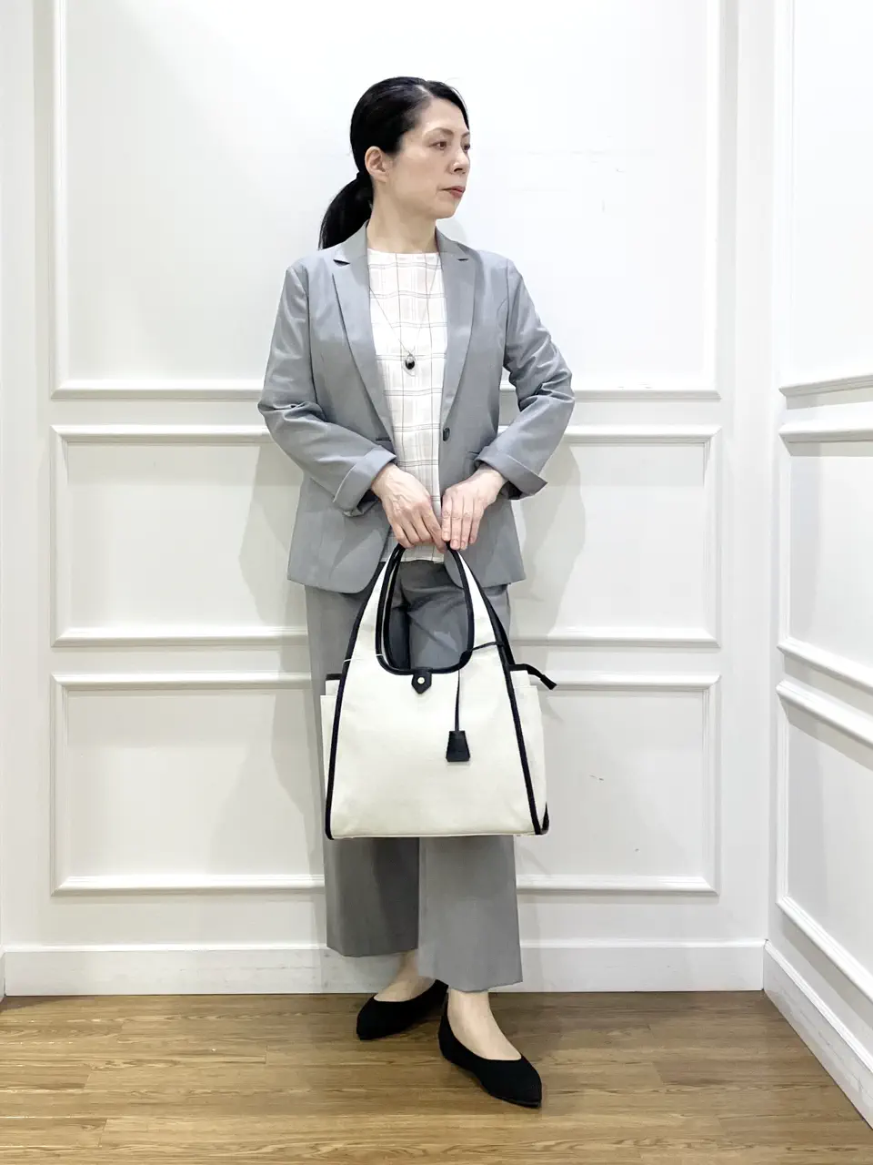 J.PRESS LADIES スタッフ コーディネート画像