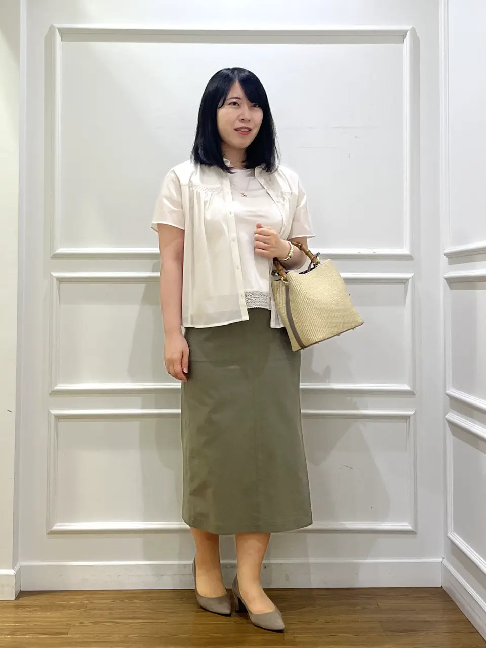 J.PRESS LADIES スタッフ コーディネート画像