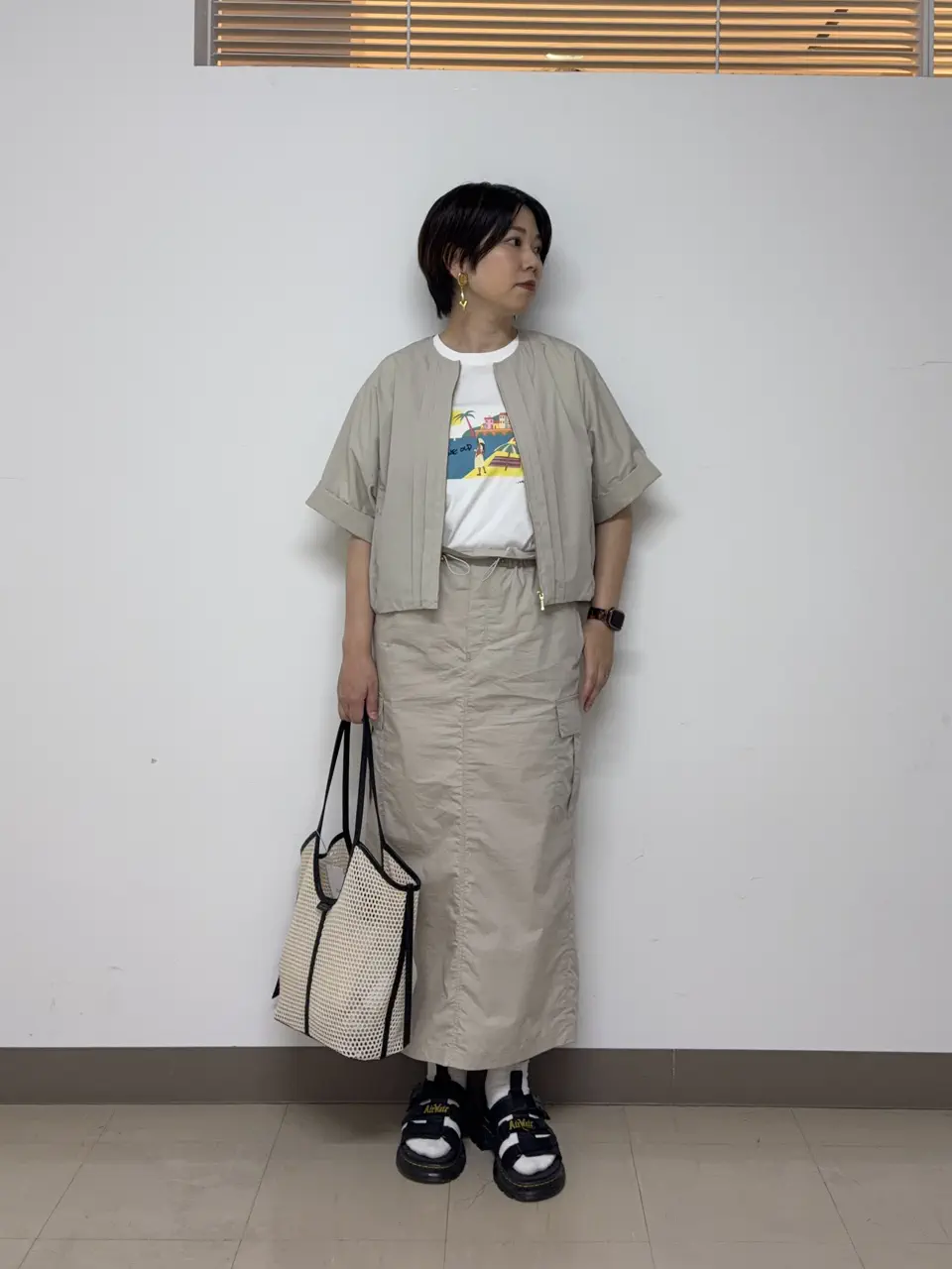  スタッフ コーディネート画像